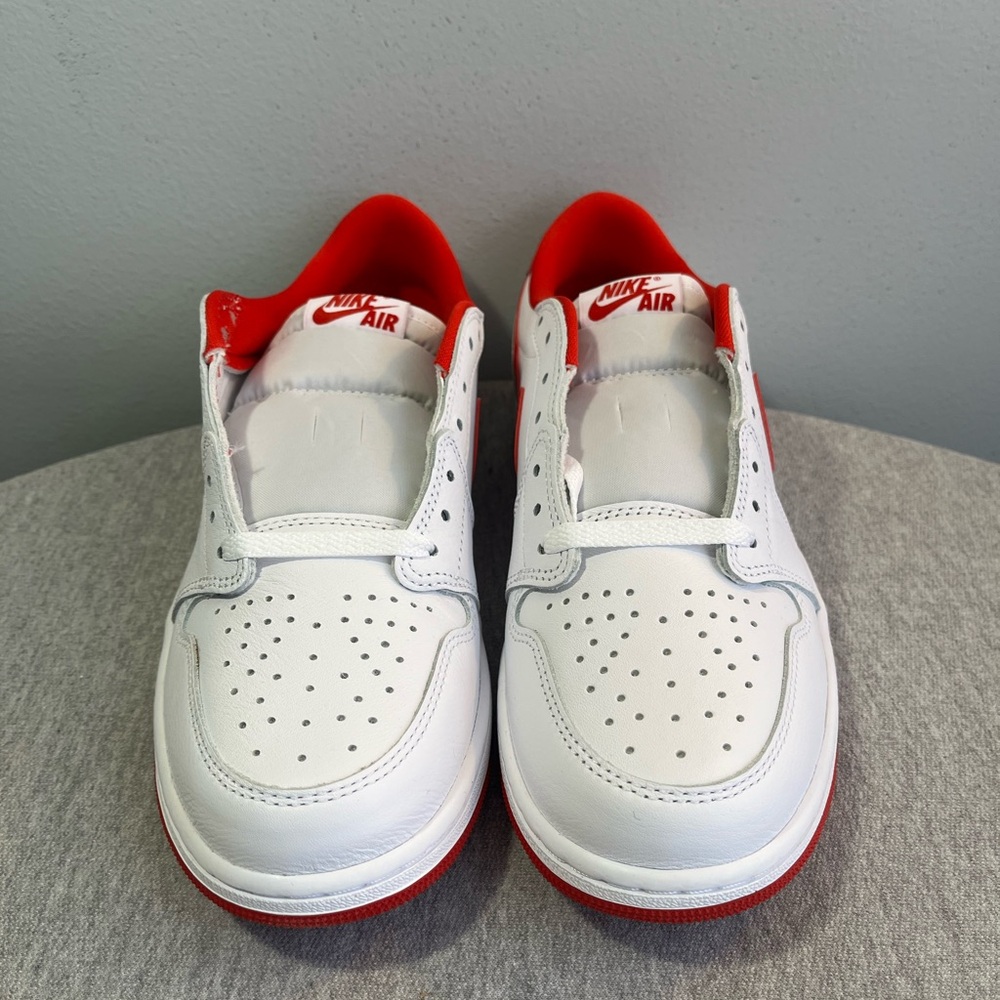 Nike Air Jordan 1 Retro OG Low University Red Men’s Shoe Size 10 CZ0709-161 - Picture 3 of 11